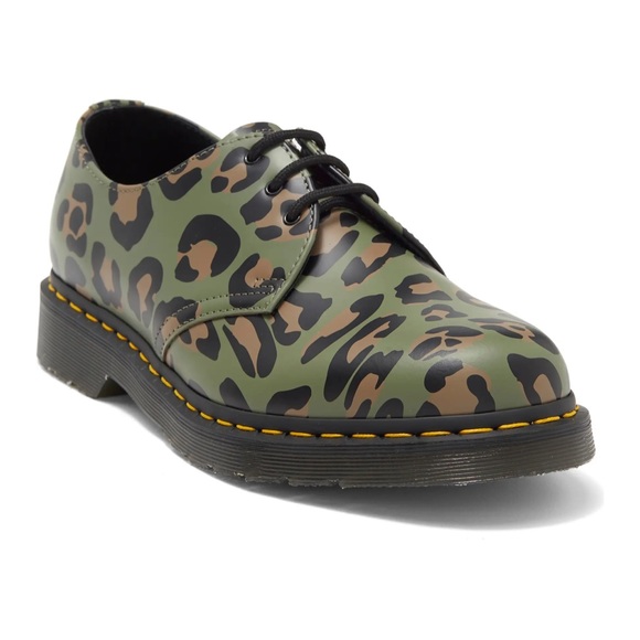 Dr. Martens 1461 Leopard Print Oxford (Unisex) - Picture 1 of 5